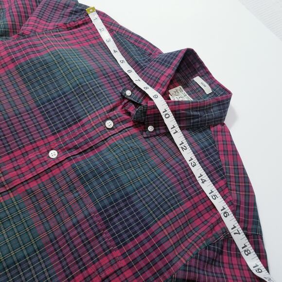 J. Crew Plaid Casual Slim Button Front Shirt - Picture 6 of 11